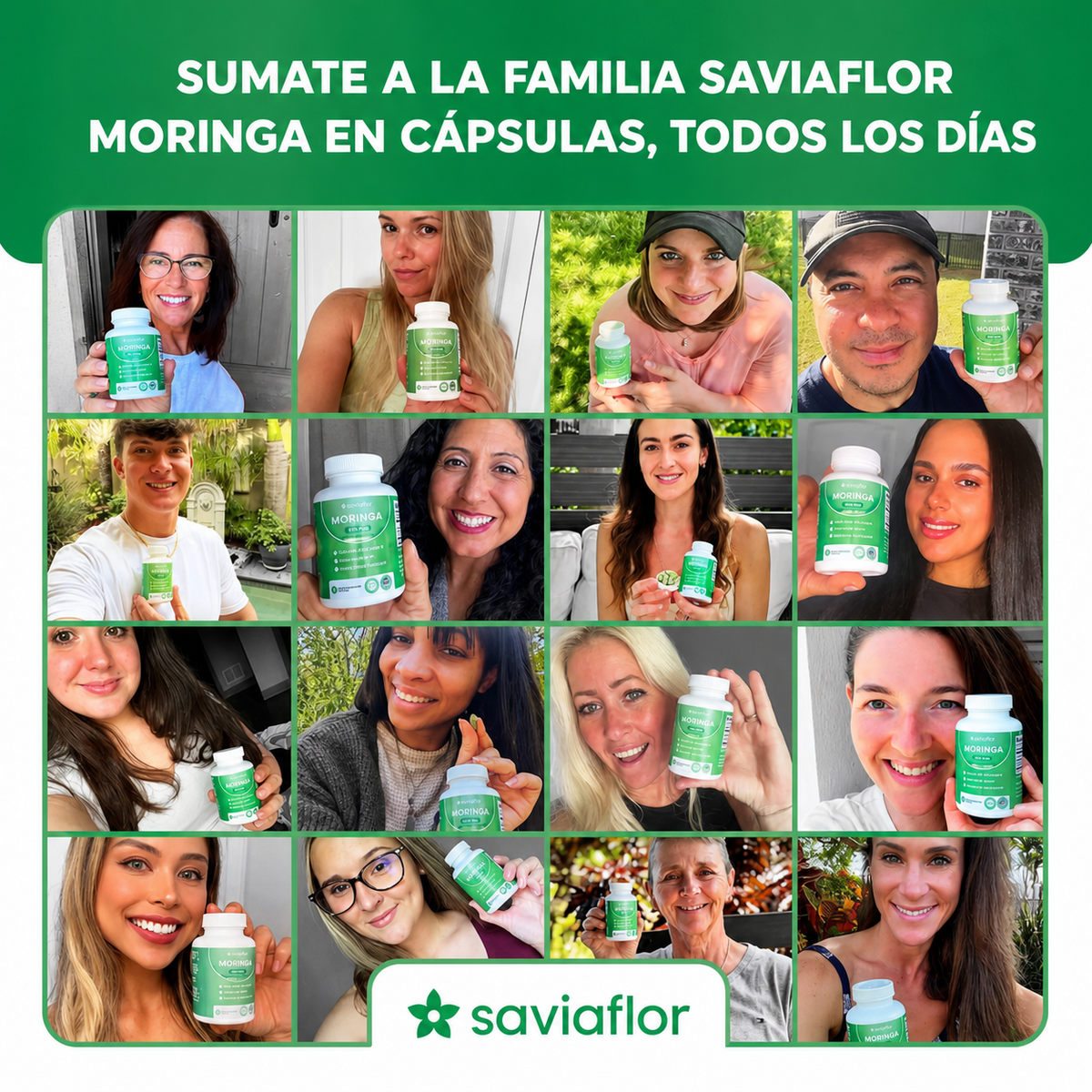 SAVIAFLOR Moringa en cápsulas