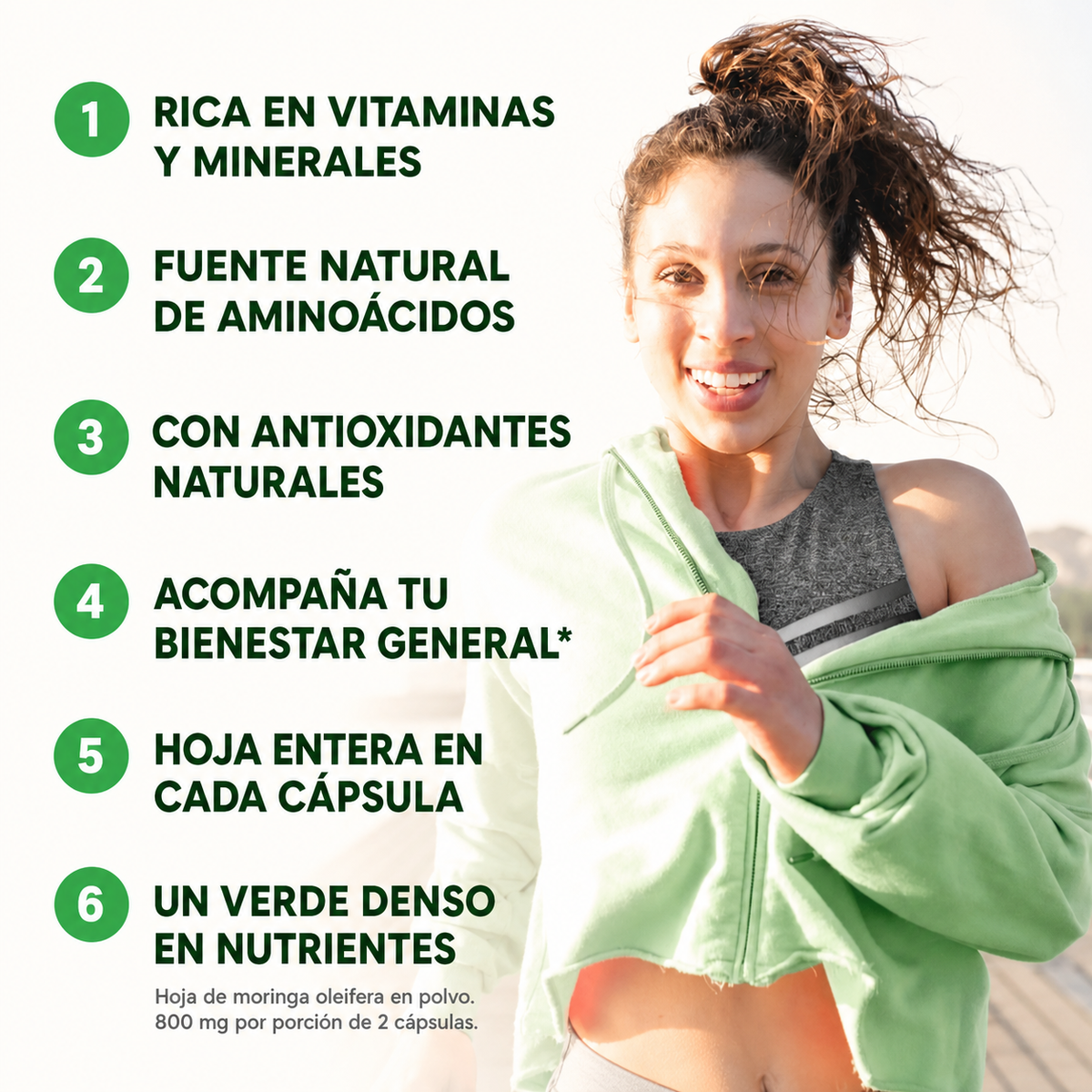SAVIAFLOR Moringa en cápsulas