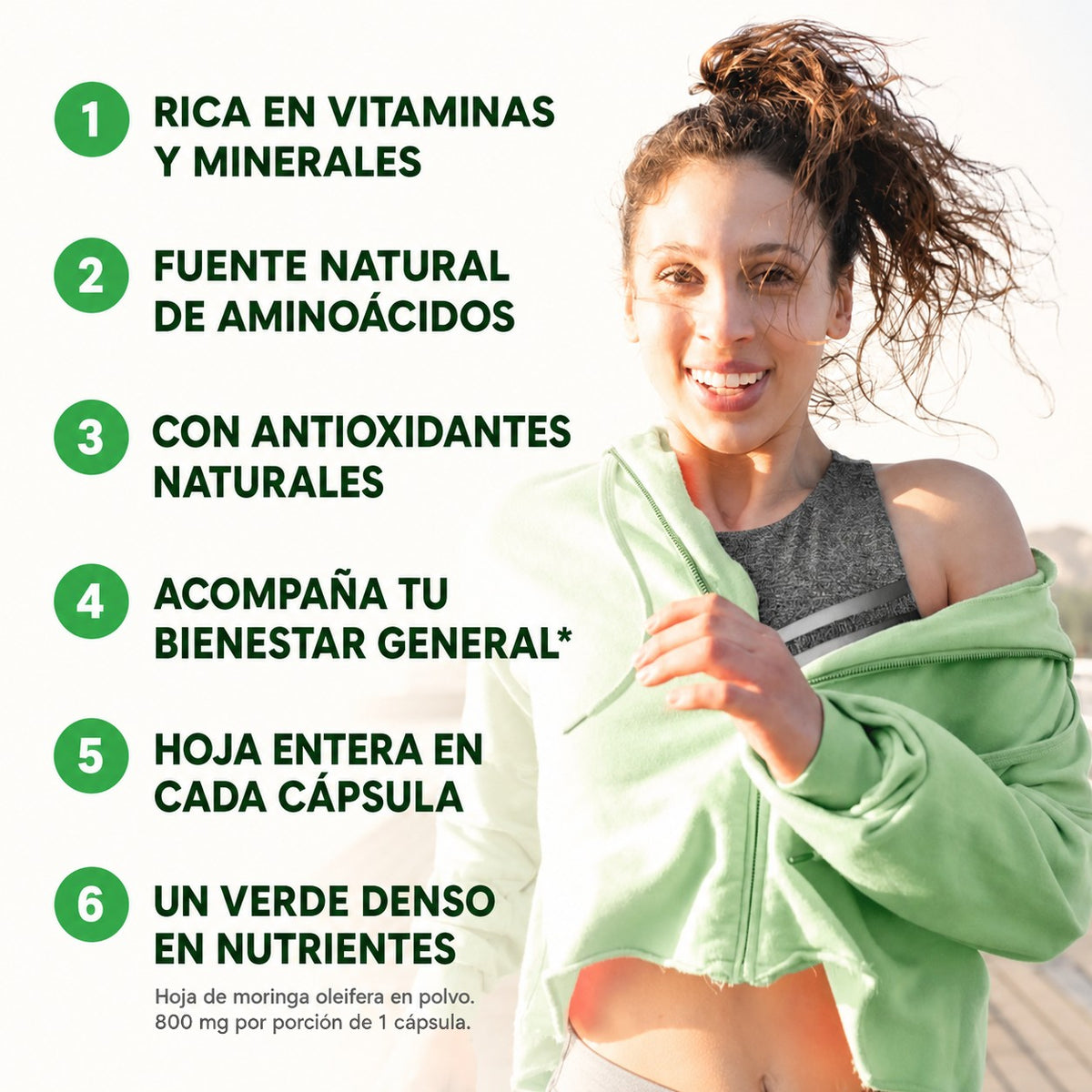 SAVIAFLOR Moringa en cápsulas