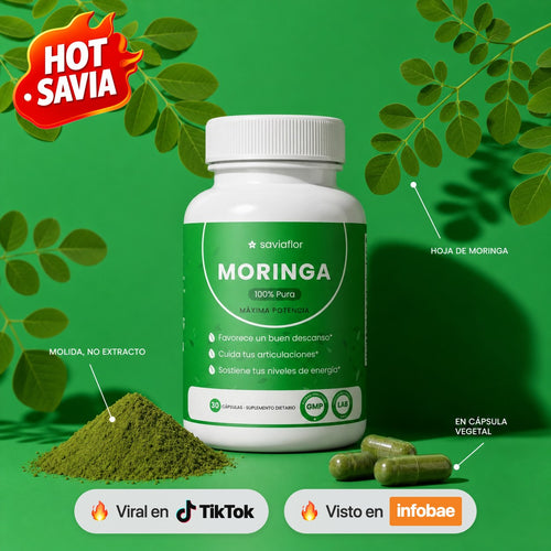 SAVIAFLOR Moringa en cápsulas