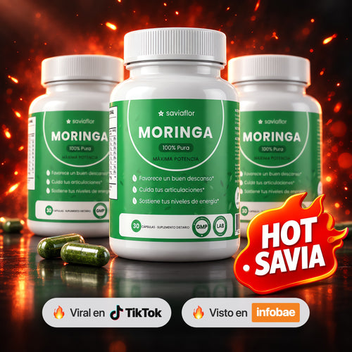 SAVIAFLOR Moringa · Hot Savia